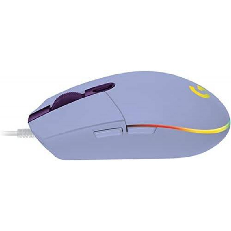 Logitech Souris Gaming G102 LIGHTSYNC – Lilas