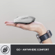 Souris sans fil Logitech MX Anywhere 3S - Gris clair