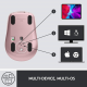 Souris sans fil Logitech MX Anywhere 3S - Rose