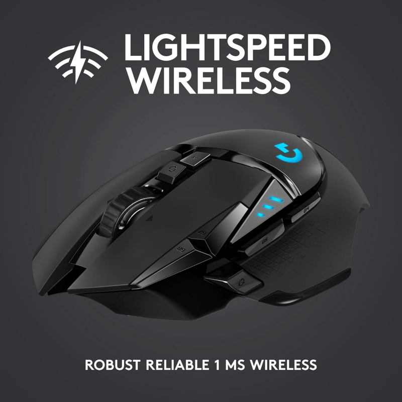 Logitech G502 LIGHTSPEED Souris sans Fil - Noir