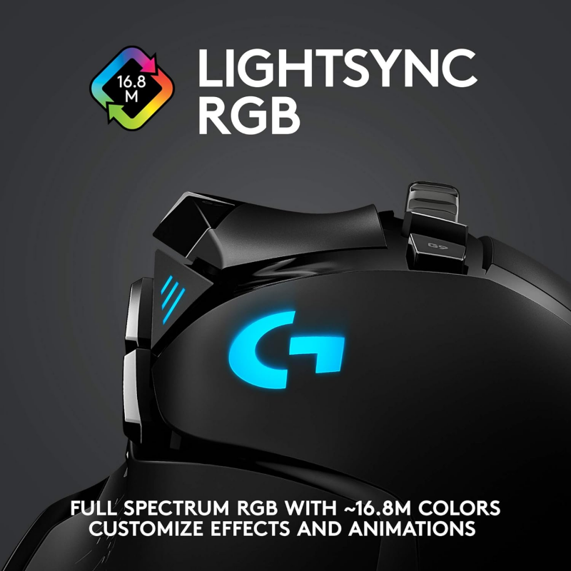 Logitech G502 LIGHTSPEED Souris sans Fil - Noir