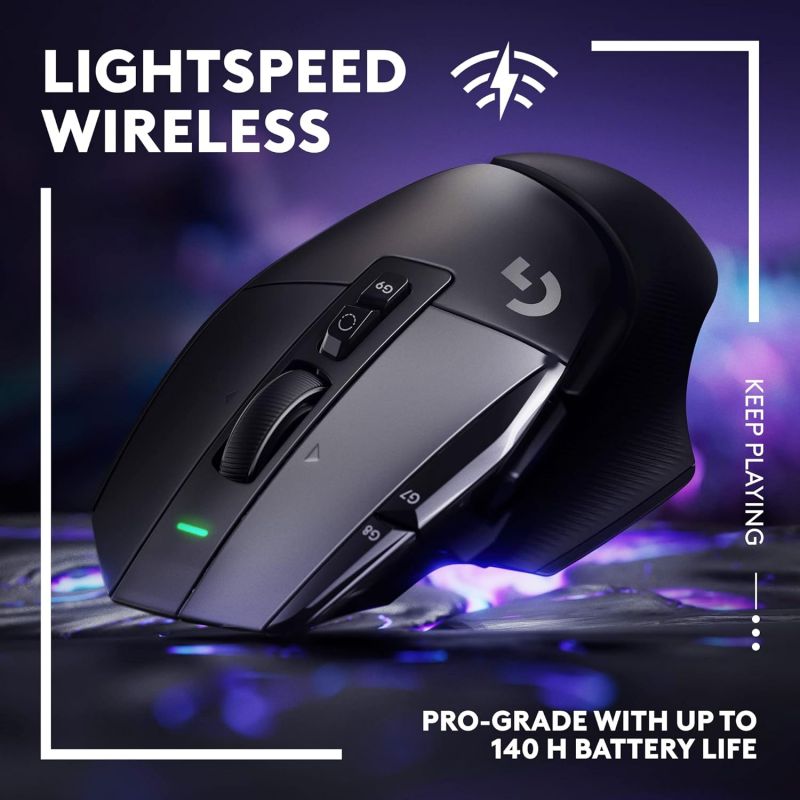 Logitech G G502 X Hero (LIGHTSPEED) - Noir