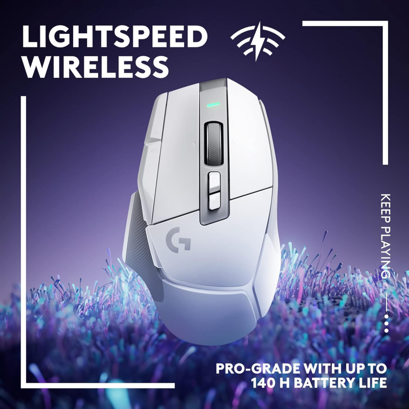 Logitech G G502 X Hero (LIGHTSPEED) - Blanc