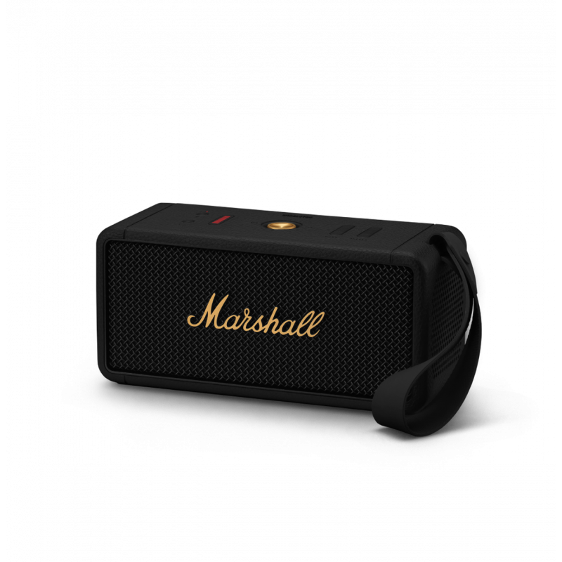 Marshall Middleton Haut-Parleur Bluetooth Portable sans Fil - Noir et Laiton