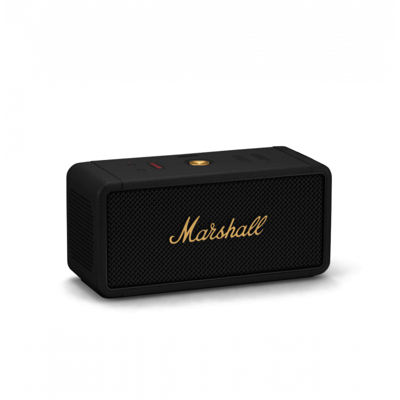 Marshall Middleton Haut-Parleur Bluetooth Portable sans Fil - Noir et Laiton