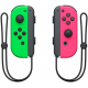 Nintendo Switch Joy-Con (Left & Right, Wireless)  -Vert Néon et Rose Néon