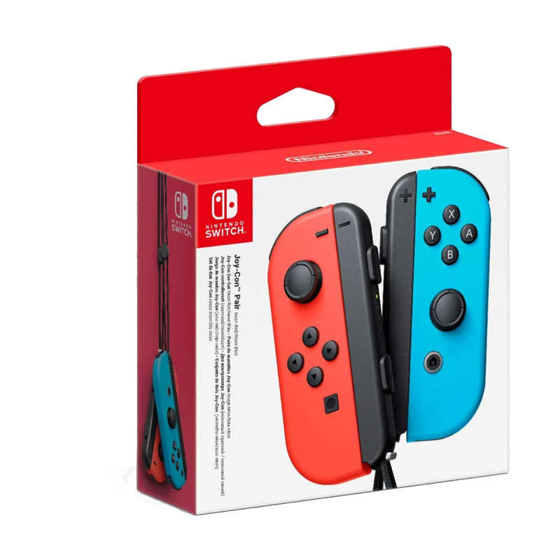 Nintendo Switch Joy-Con (Bleue & Droite t, Wireless)  - bleu et rouge