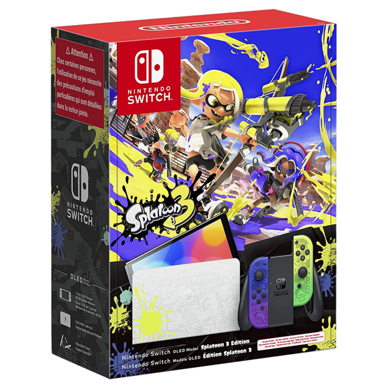 Nintendo Switch OLED édition limitée Splatoon 3