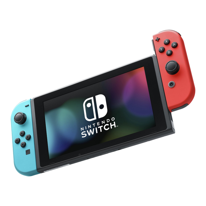 Nintendo Switch Console -  rouge néon /bleue néon (Dernier modèle)