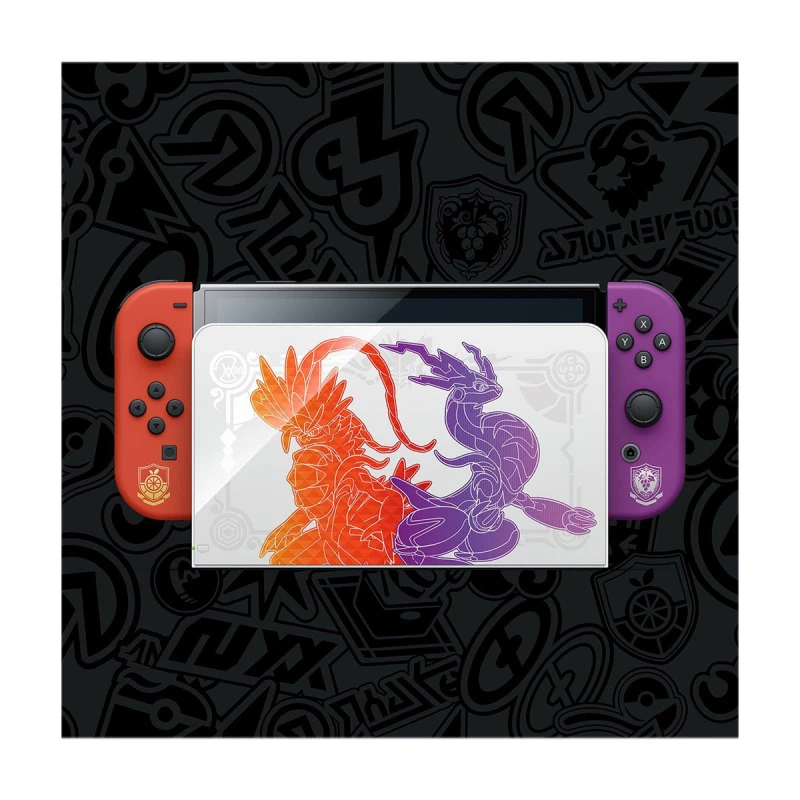 Nintendo Switch OLED Pokémon Écarlate et Violet en édition limitée