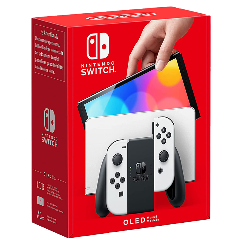 Nintendo Console Switch (modèle OLED) blanche