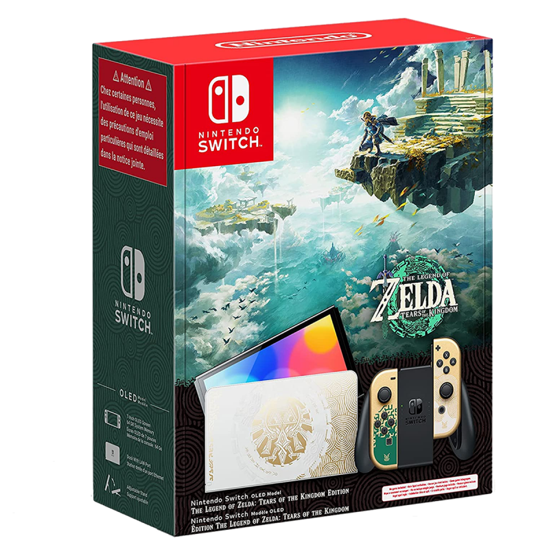 Console Nintendo Switch Modèle OLED Edition The Legend of Zelda : Tears of the Kingdom