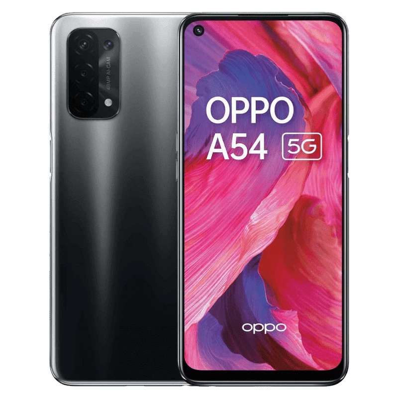 Oppo A54 (5G, 64Go, Dual SIM) Smartphone - Noir