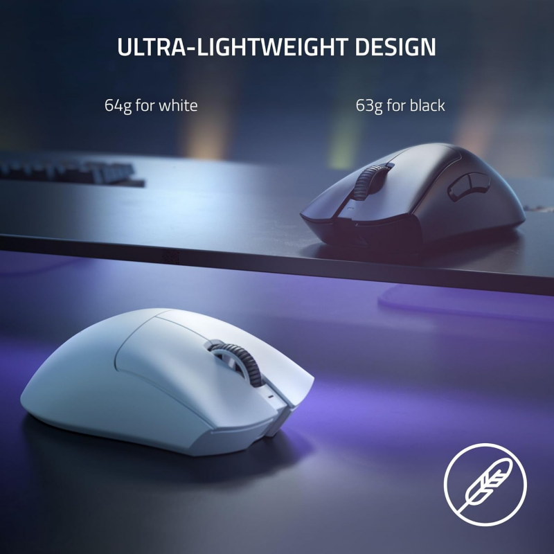 Razer DeathAdder V3 Pro - Blanc