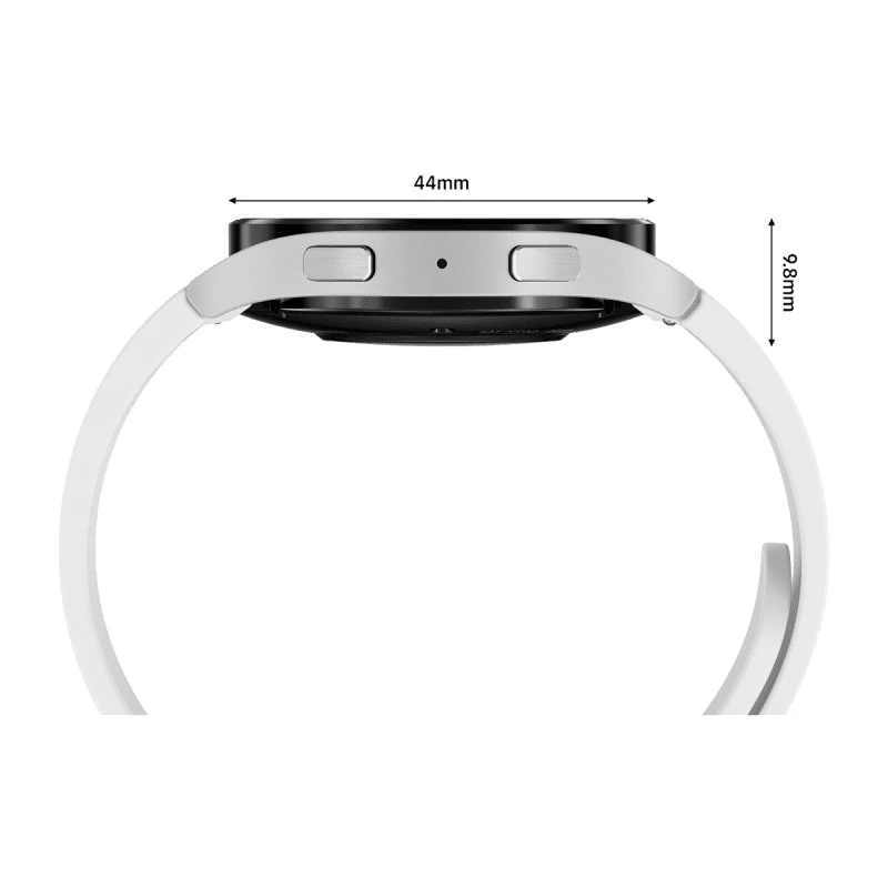 Samsung Galaxy Watch 5 Montre connectée Intelligente (Bluetooth, 44mm) - Argent