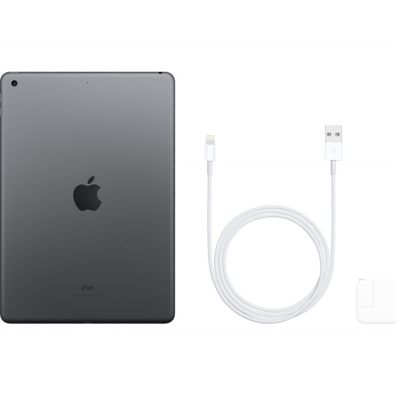 Renewed - Apple iPad 7th Generation (10.2-inch, Wi-Fi, 32GB) - Space Grey (Latest Model)