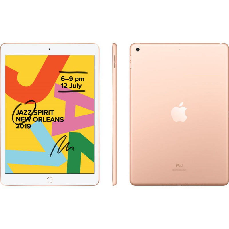 Apple iPad 7th Generation (2019, 10.2-inch, Wi-Fi, 128GB) - Gold