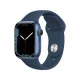 Apple Watch Series 7 (GPS, 41mm) - Blue Aluminium with Blue Sports Band