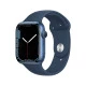 Apple Watch Series 7 (GPS, 45mm) - Blue Aluminium with Blue Sports Band