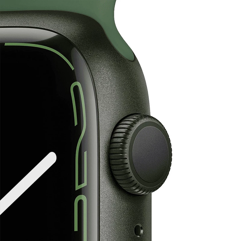 Apple Watch Series 7 (GPS, 45mm) - Green Aluminium with Green Sports Band