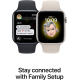 Apple Watch SE 2022 2nd Generation (GPS, 40mm) - Starlight Aluminium Case with S/M Starlight Sport Band