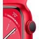 Apple Watch Series 8 (GPS, 41mm) - boîtier Aluminium (PRODUCT)RED avec S/M Bracelet (PRODUCT)RED