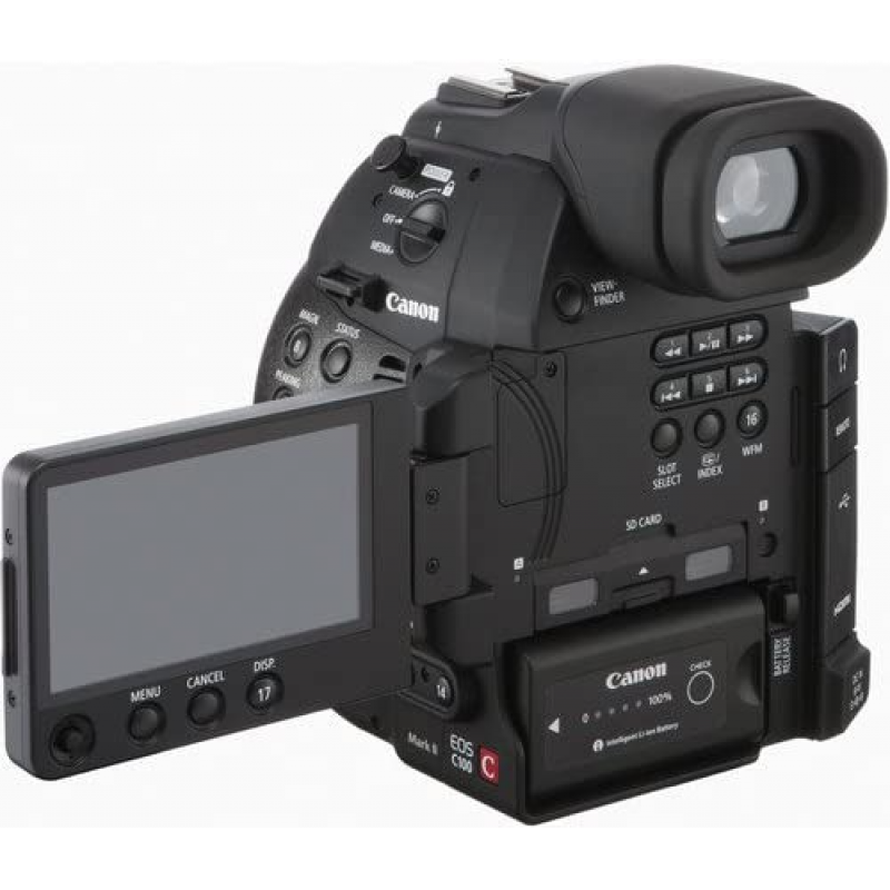 Canon EOS C100 Mark II Cinema EOS Camera avec Double Pixel CMOS AF (EF-Mount)