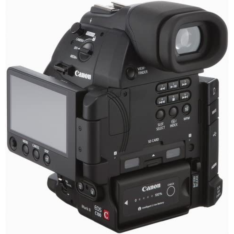 Canon EOS C100 Mark II Cinema EOS Camera avec Double Pixel CMOS AF (EF-Mount)