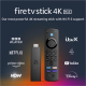 Amazon Fire TV Stick 4K MAX Ultra HD avec télécommande vocale Alexa (2021)