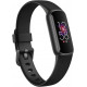 Fitbit Luxe, Bracelet d'activité pour le sport et le bien-être - Noir/acier inoxydable graphite