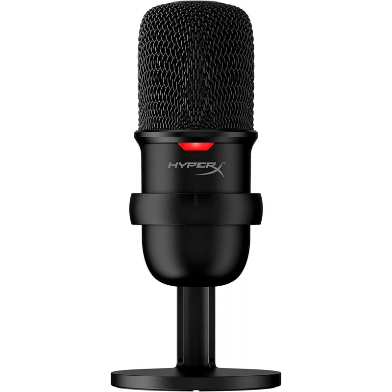 HyperX SoloCast – Microphone de jeu USB à condensateur - Noir