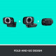 Logitech C615 Portable Webcam - Noir