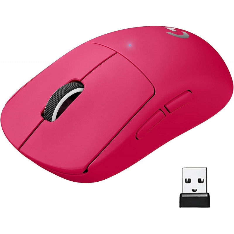 Logitech G PRO X (SUPERLIGHT Souris Gaming sans Fil) - Magenta