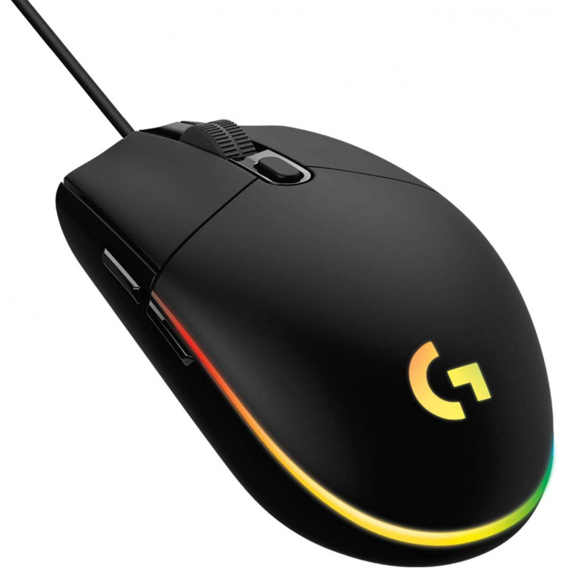 Logitech Souris Gaming G102 LIGHTSYNC – Noir