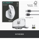 Logitech MX Master 3S Souris Performante Sans Fil - Gris clair