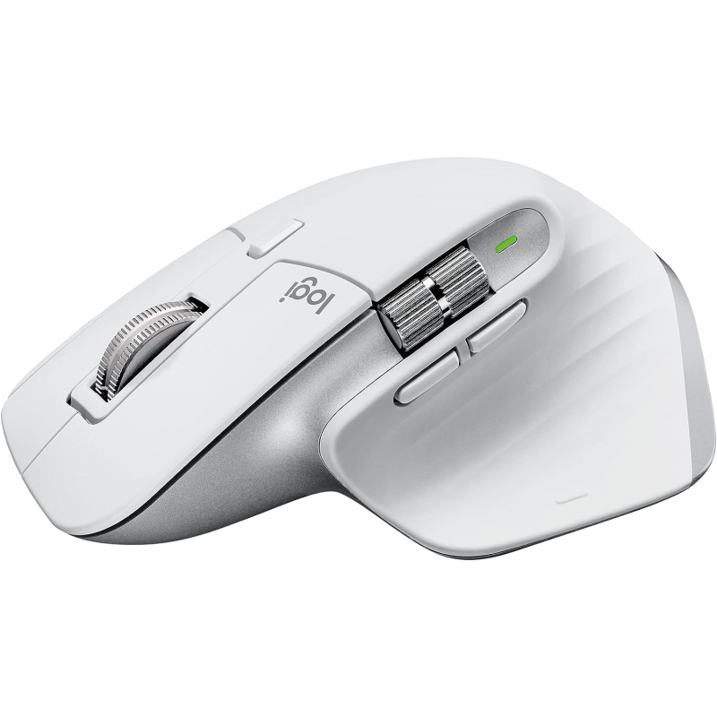 Logitech MX Master 3S pour Mac Souris Bluetooth Sans Fil - Gris Pâle