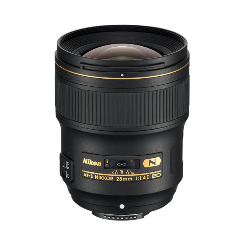 Objectif Nikon AF-S Nikkor 28mm f/1.4 E ED