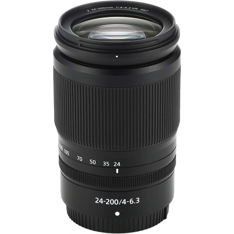 Objectif Nikon Z 24-200mm f/4-6.3 VR Noir