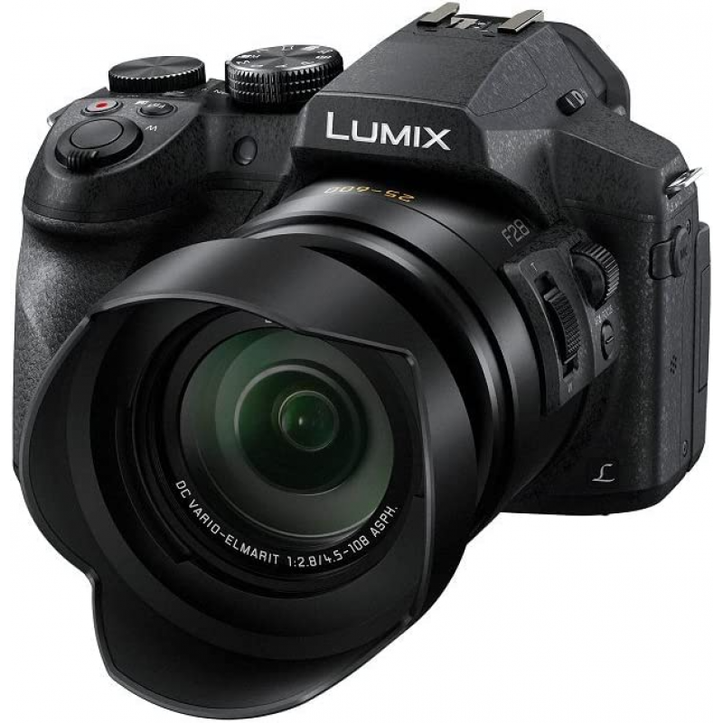 Panasonic Lumix DMC-FZ300 (12.1MP, 24x Optical Zoom) - Black