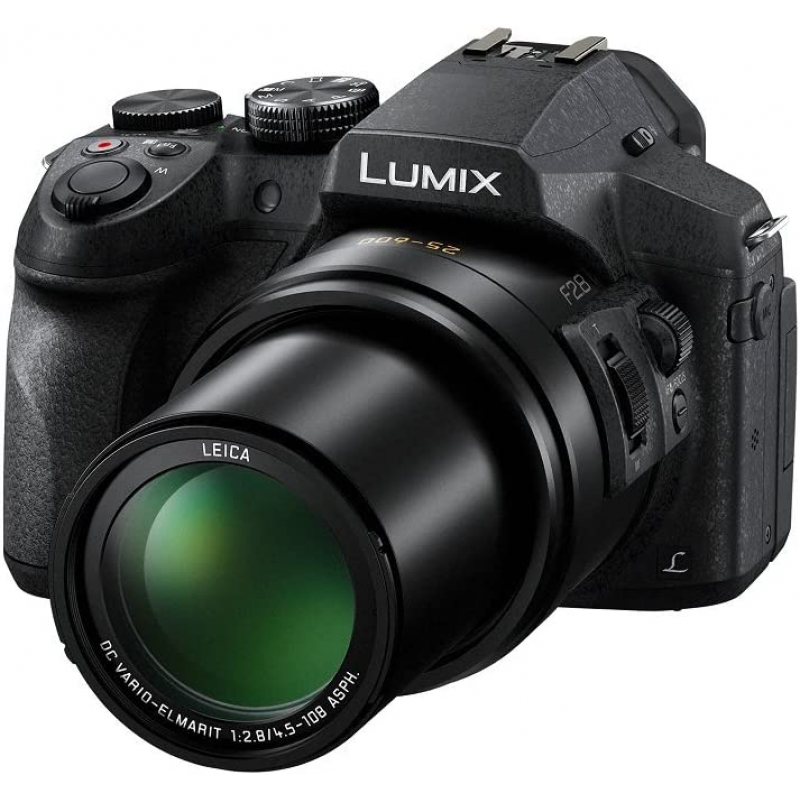 Panasonic Lumix DMC-FZ300 (12.1MP, 24x Optical Zoom) - Black