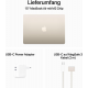 Apple MacBook Air 2023 (15.3", M2, 8Go + 256Go SSD) - Lumière stellaire