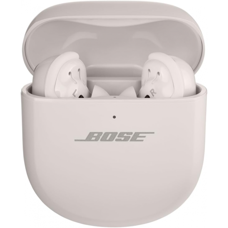 Bose QuietComfort Ultra Écouteurs sans fil à réduction de bruit avec audio spatial - Blanc