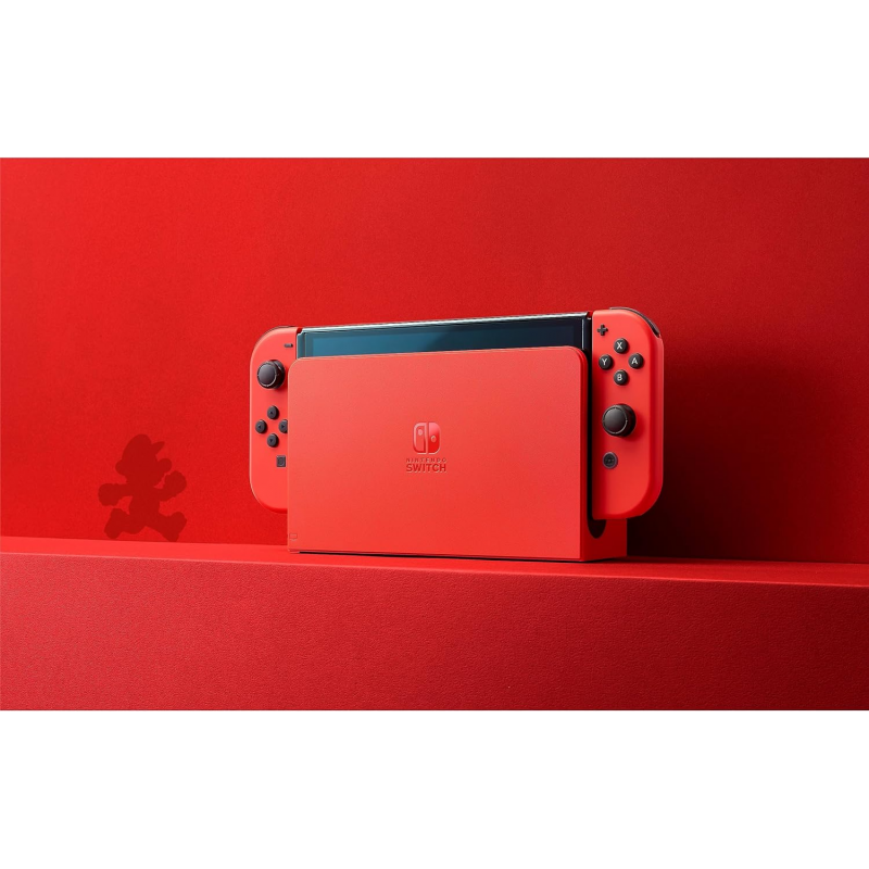 Console Nintendo Switch modèle OLED - Edition Mario Rouge