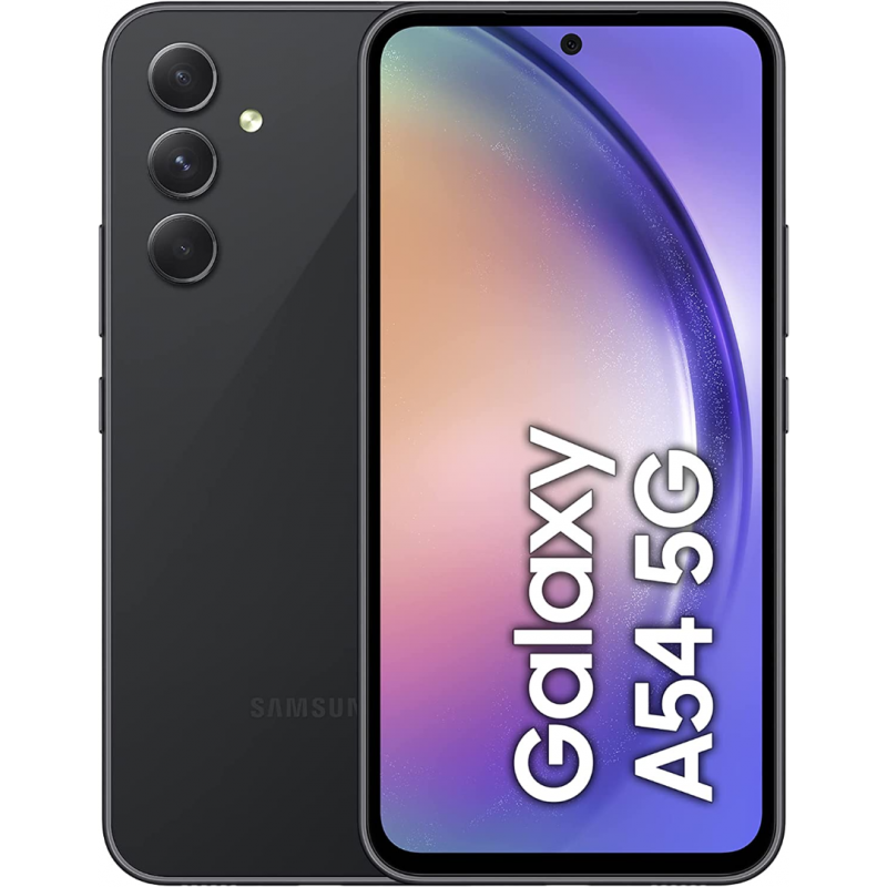 Samsung Galaxy A54 5G Smartphone (Double SIM, 8+256Go) - Noir