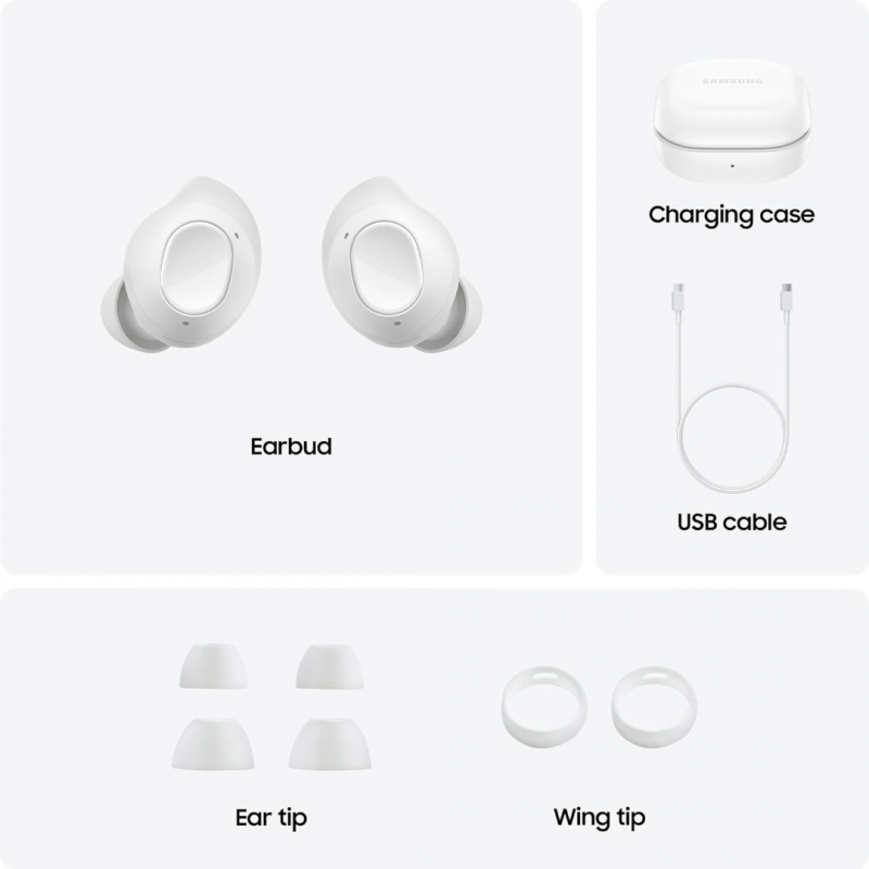 Samsung Galaxy Buds FE Écouteurs sans fil - Blanc