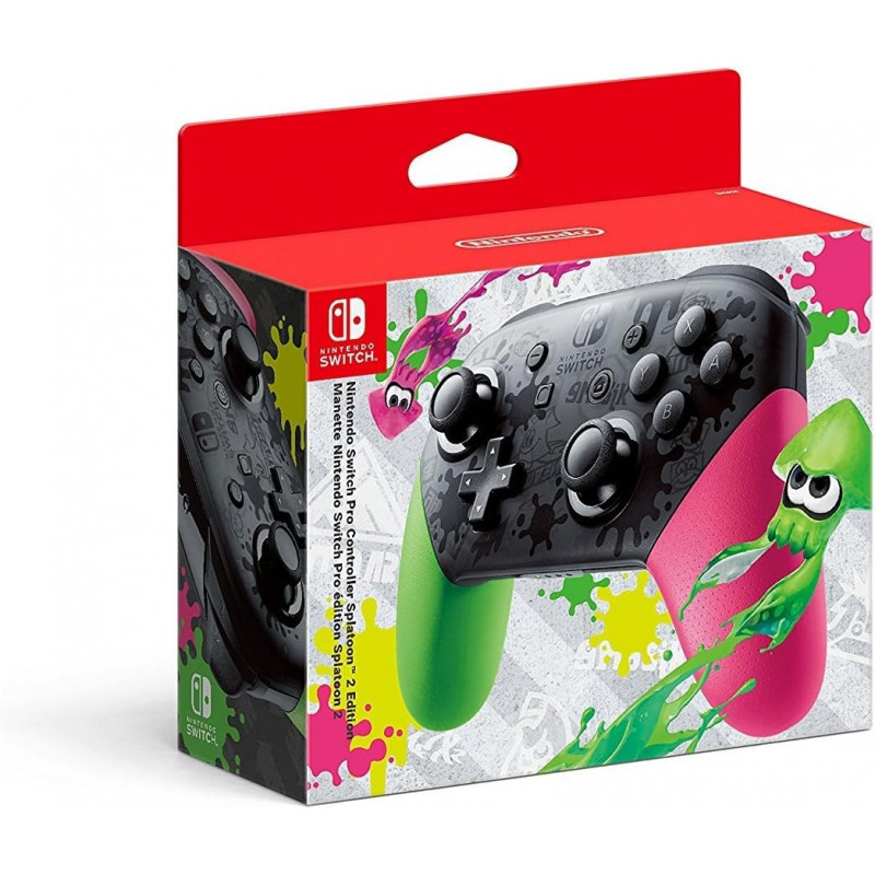 Manette Nintendo Switch Pro édition Splatoon 2