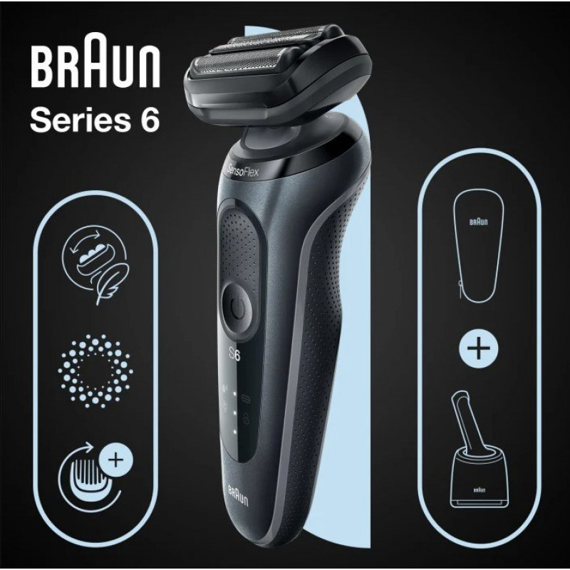 Braun Series 6 61-N7200cc - Noir