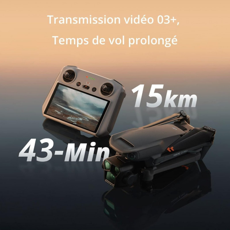 DJI Mavic 3 Pro avec DJI RC