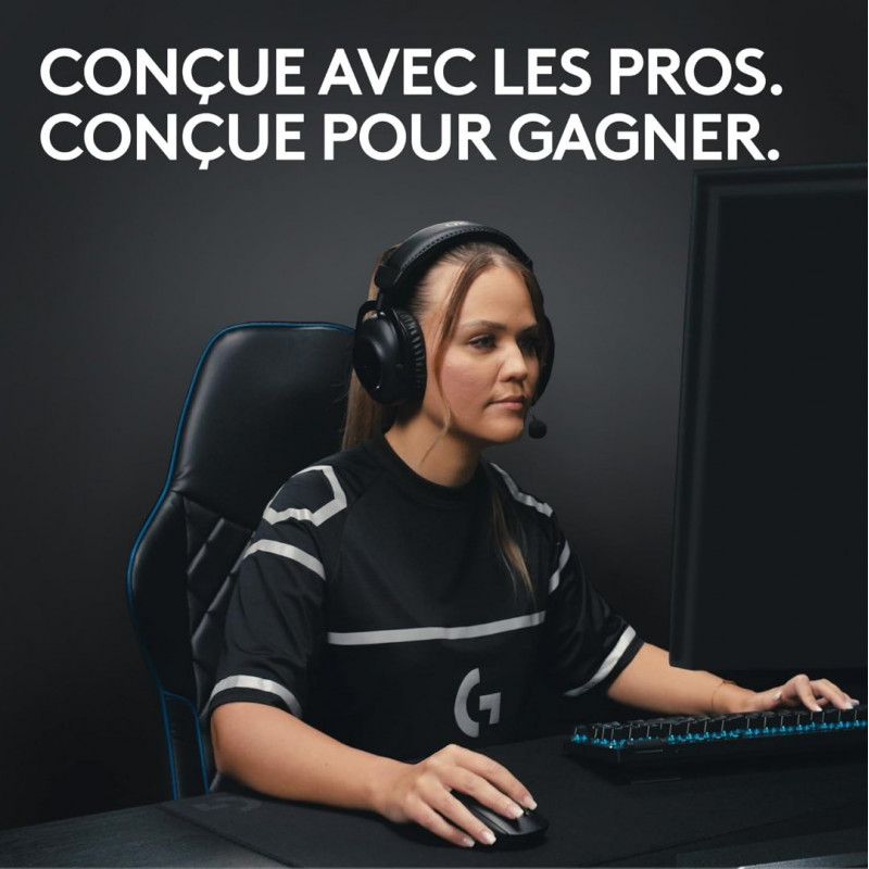 Logitech G PRO X SUPERLIGHT 2 LIGHTSPEED Souris gaming sans fil - Blanc