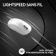 Logitech G PRO X SUPERLIGHT 2 LIGHTSPEED Souris gaming sans fil - Blanc